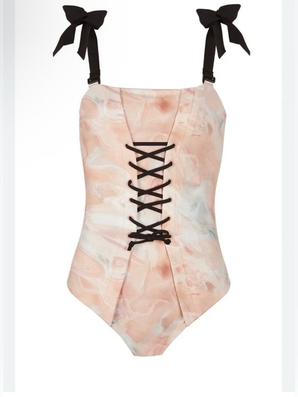 Marysia Swim, Santaquin Maillot In Antelope Marble Print